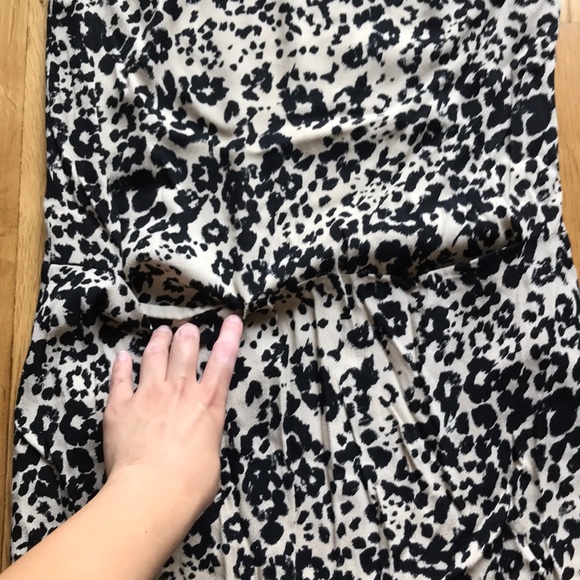 J. Crew • Snowcat Leopard Jules Dress 3/4 Sleeve - Picture 4 of 10